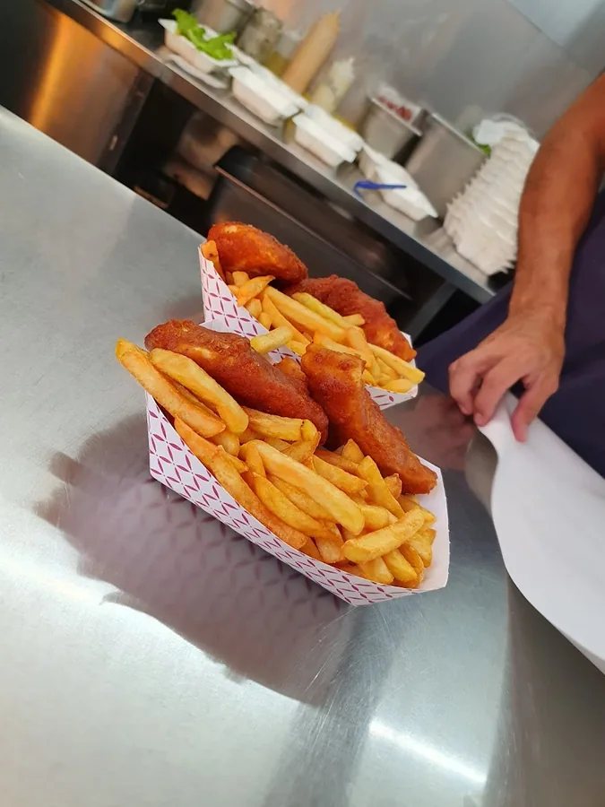 Noa Noa Burger, frites